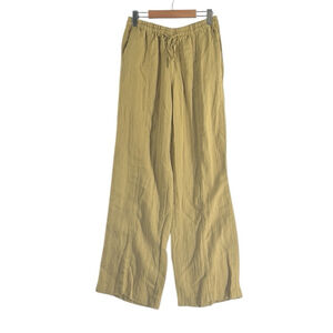 Zara Argentina Straight Wide-Leg trousers with pants sz M